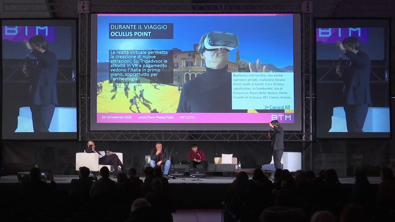 TURISMO IMMERSIVO  - BTM PUGLIA - Intervento di Gualtiero Carraro