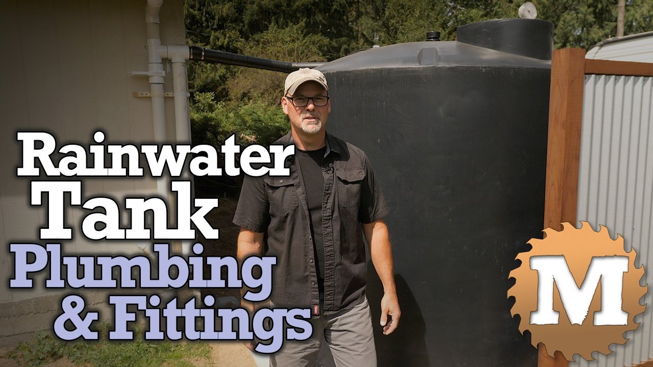 Rainwater Harvesting Tank Plumbing & Fittings