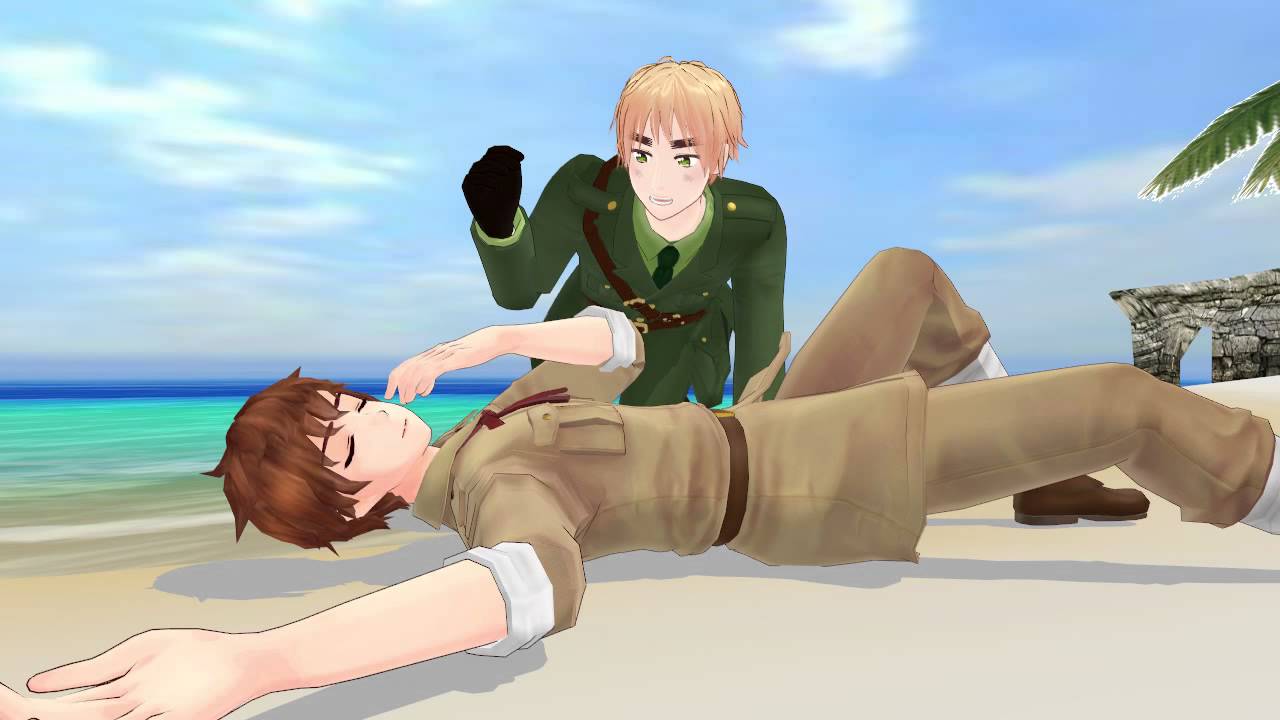 【APH MMD】Uk & Spain ☆ This is not what you think it is! xD