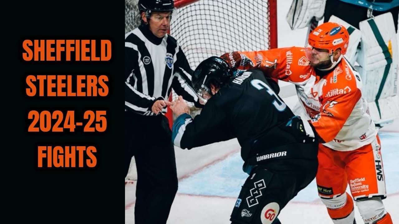Sheffield Steelers 2024-25 fights