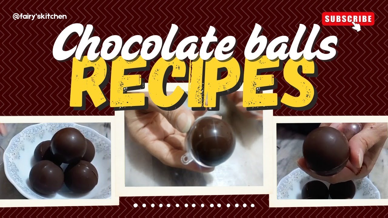 Chocolate Balls Recipe by Fairy's Kitchen