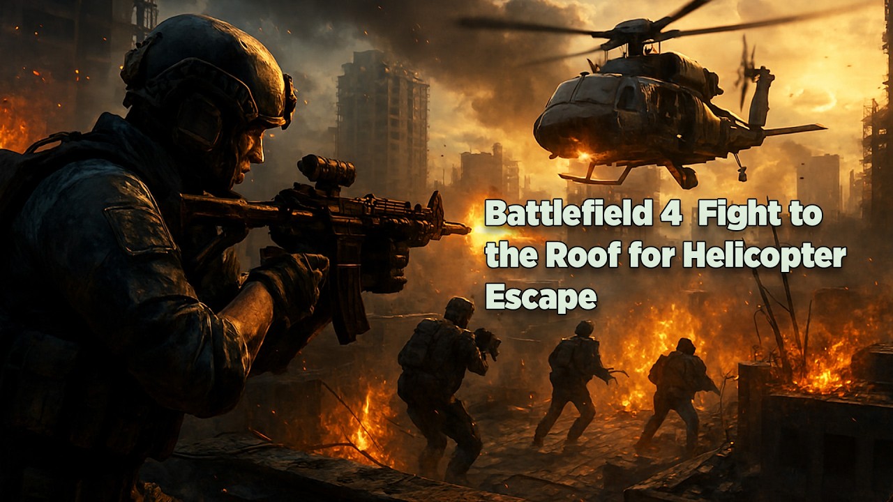 The Chopper's Here, But Can We Reach It? | Battlefield 4