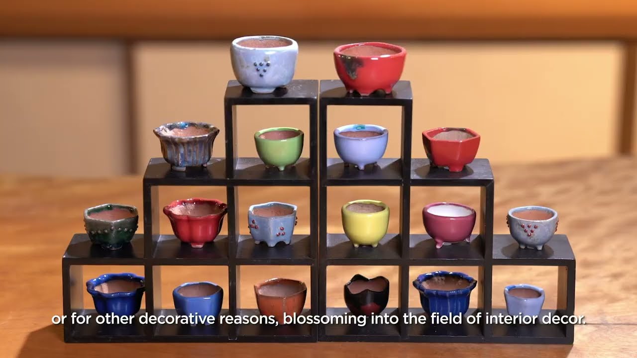 Introduction of Japanese Bonsai Pots in Tokoname - Short Ver.