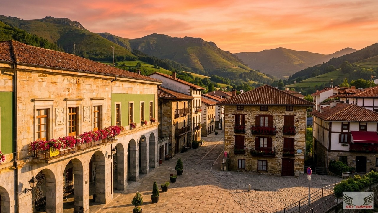 PUEBLOS DEL PAIS VASCO  -- AREATZA -- VILLARO (VIZCAYA)