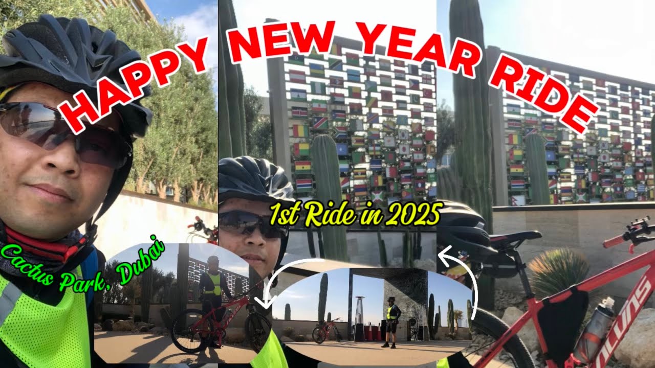 1st Ride in 2025/Solo Ride #cycling #ofwlife #dubailife #travel #ofw #ofwdubai #fyp #fypシ゚ #pinoy