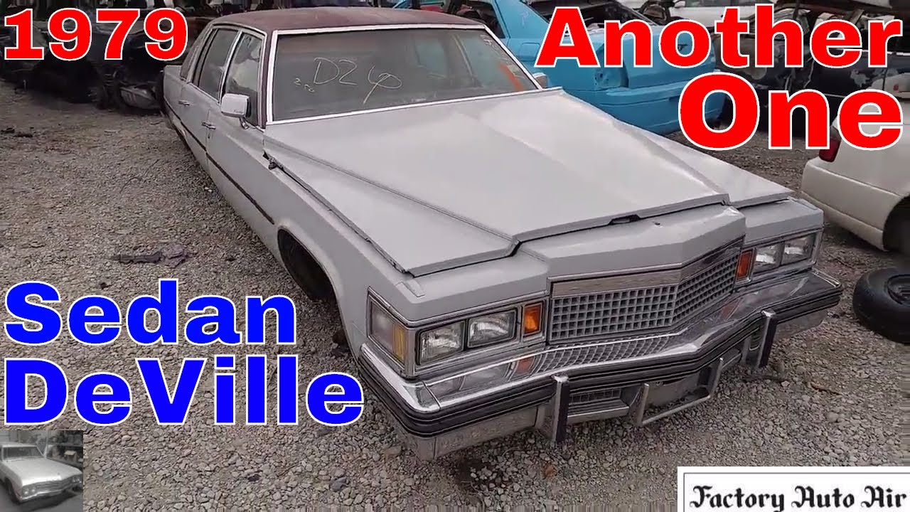 1979 Cadillac Sedan Deville junk yard Find