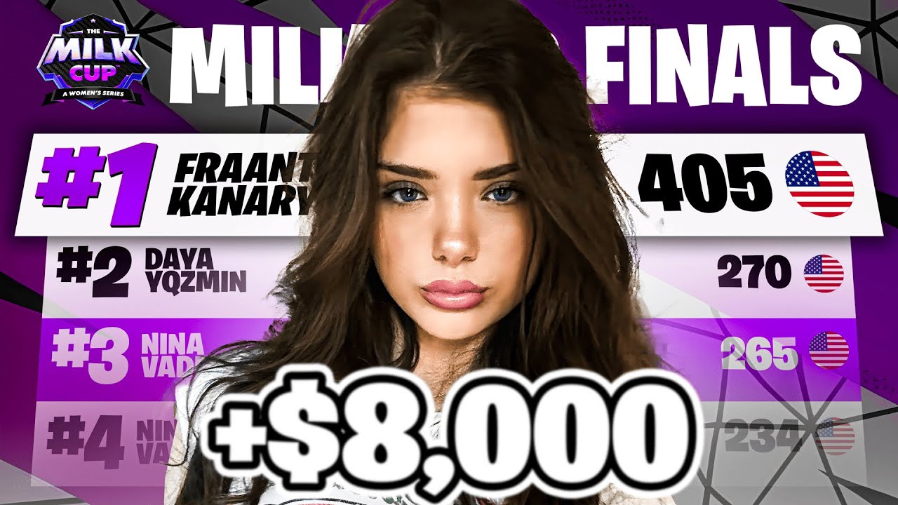 1-Е МЕСТО, финал Milk Cup (8000 долларов) 🏆 | Fraanticc