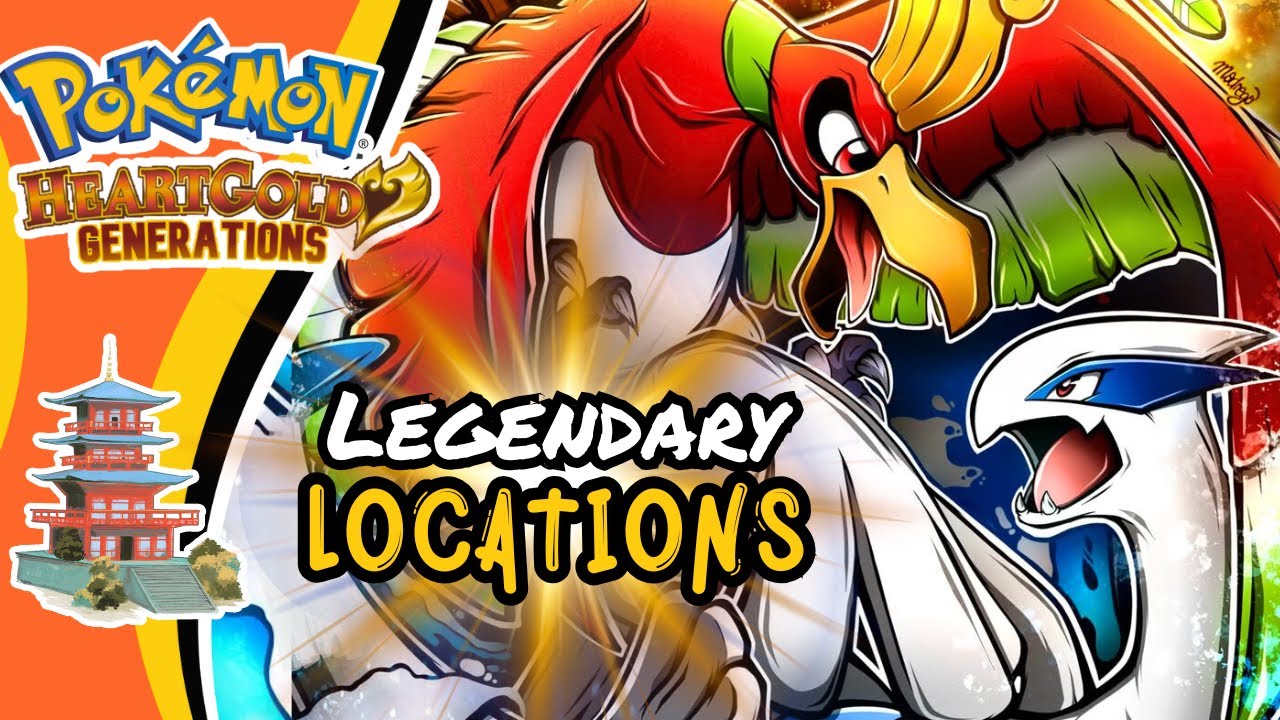 POKEMON HEARTGOLD GENERATIONS ALL LEGENDARIES