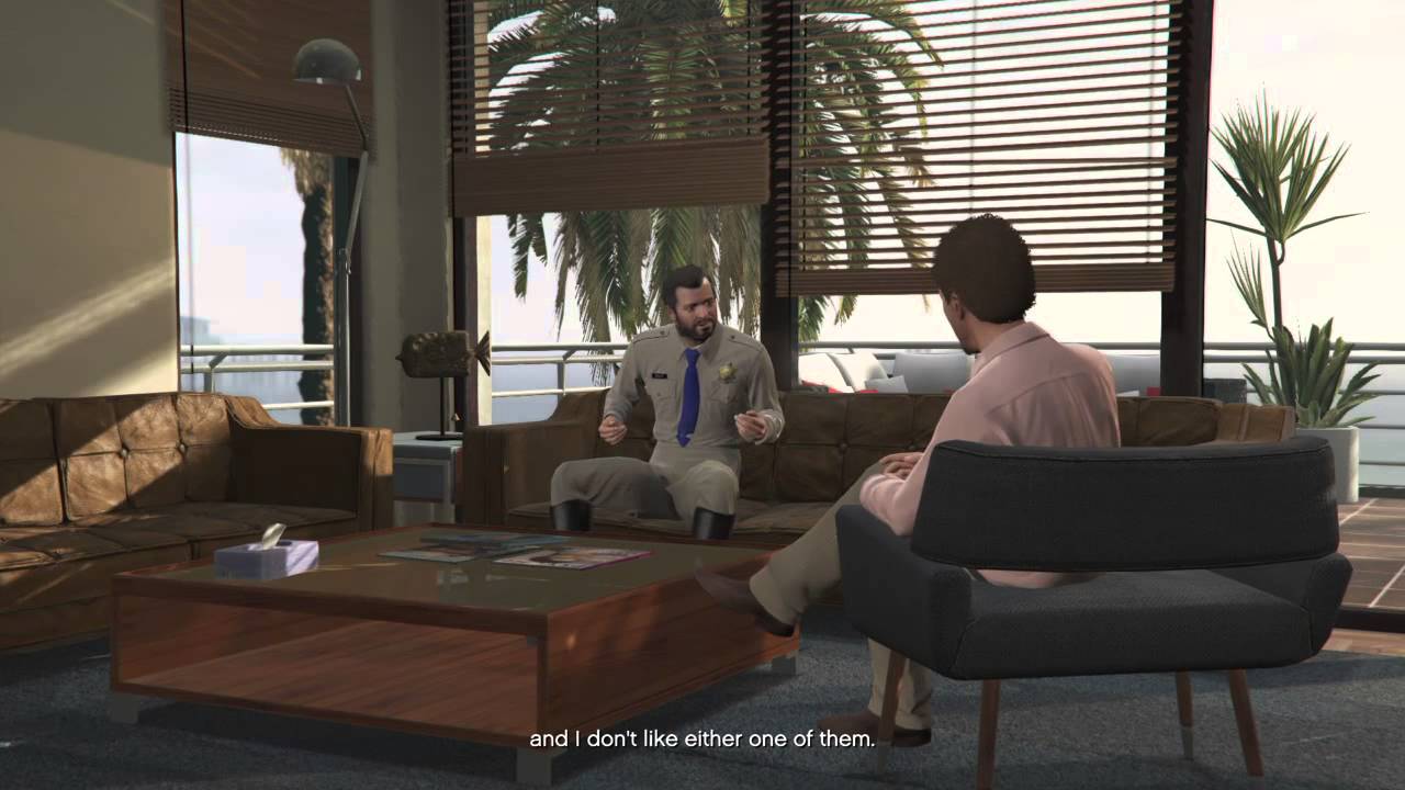 GTA 5 PS4 Kill Michael's Therapist