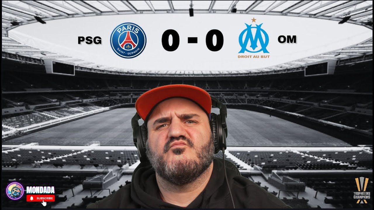 ⚽️ Trophée des champions : PSG vs OM en live ! 🎙