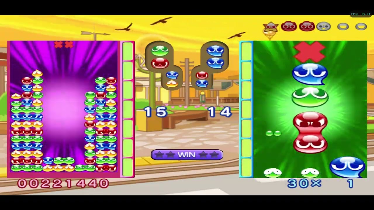 Puyo Puyo 7 English Wii Rulue VS Feli Transformation Mode Giving Tuesday Special