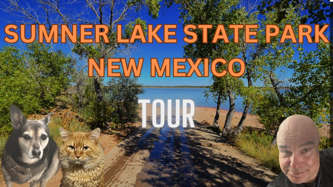 Sumner Lake State Park Tour New Mexico