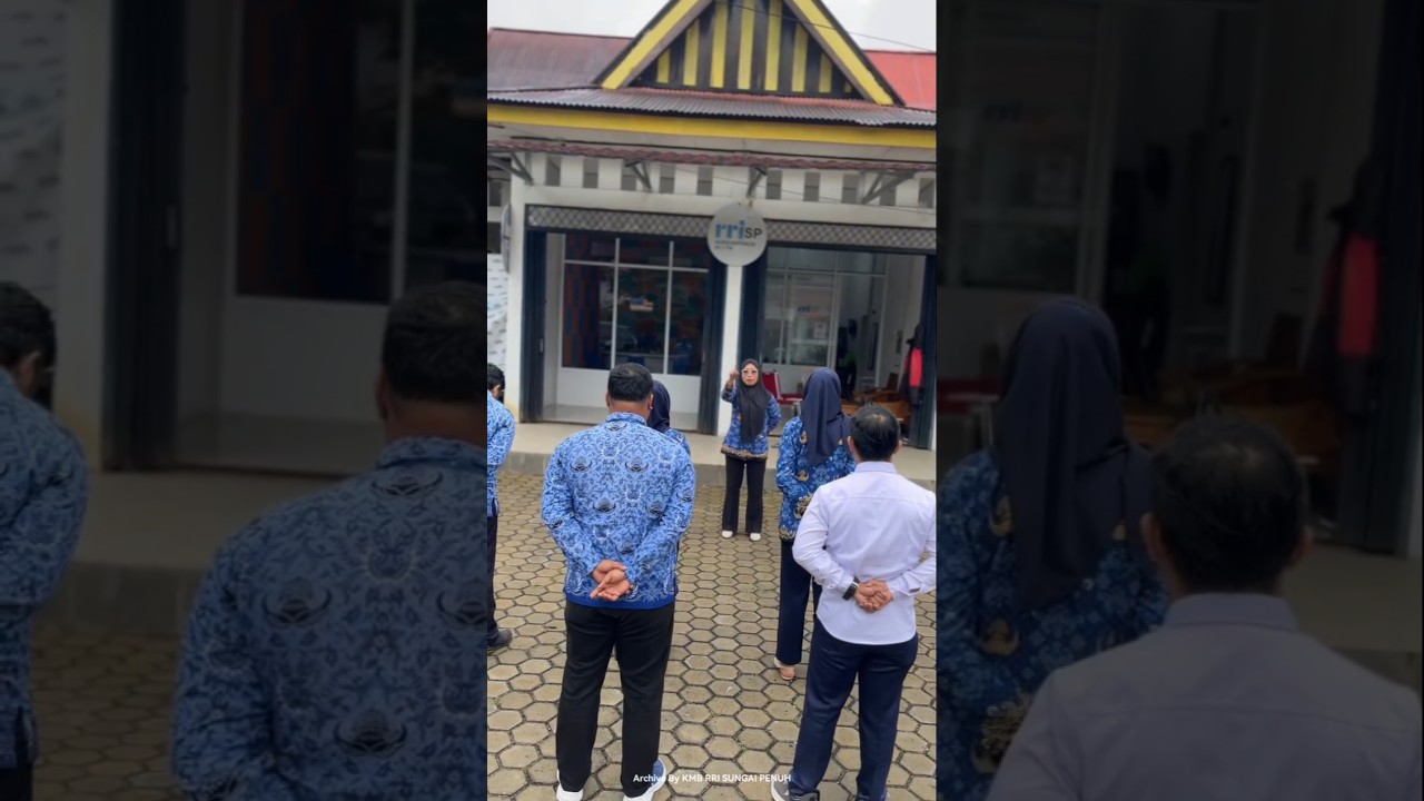 Apel Hari Kesadaran Nasional RRI Sungai Penuh ..Senin, 17 Februari 2025..