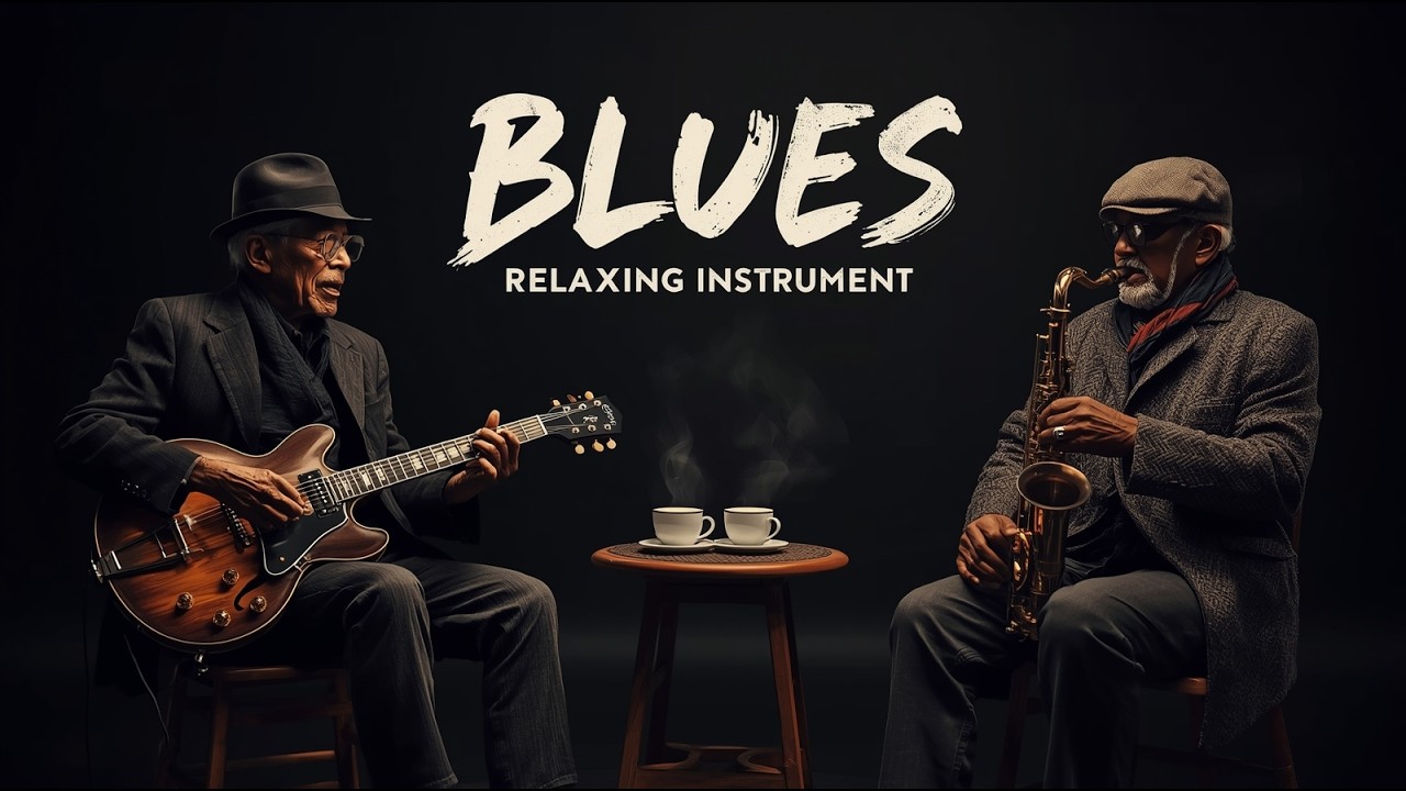 Deep Blues Reverie – Smooth Slow Guitar for Quiet Nights #495