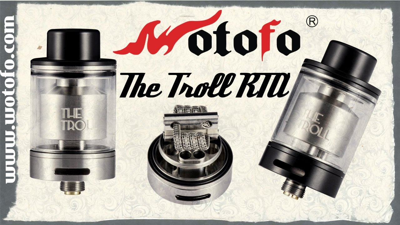 Обзор Troll RTA by Wotofo