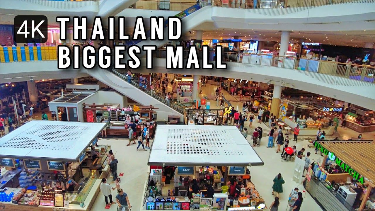 [4K] Прогулка по самому большому торговому центру Таиланда - Central Plaza Westgate Nonthaburi