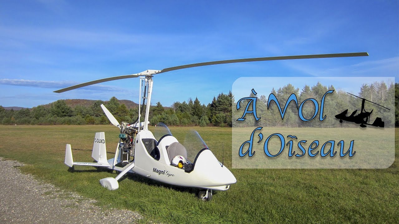 D&eacute;collage en autogire (gyrocopt&egrave;re) | &Agrave; Vol d'Oiseau ✈