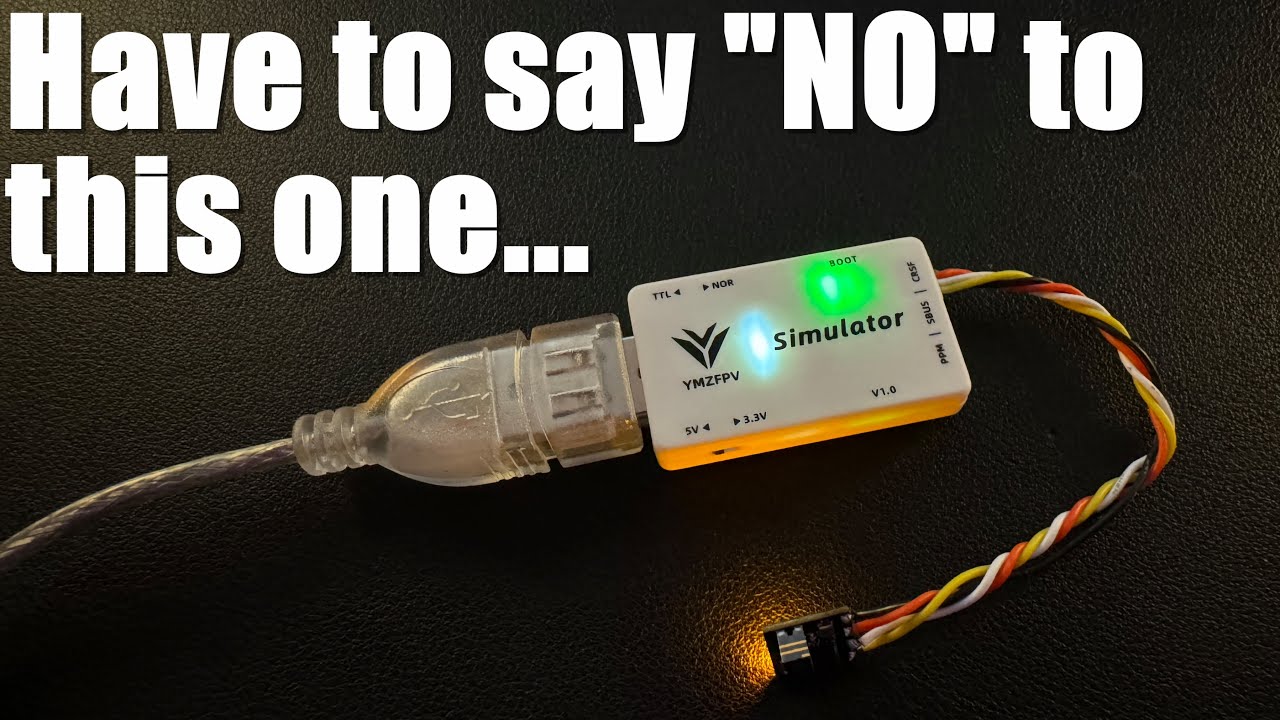YMZFPV ELRS Simulator Dongle • Swing and a Miss