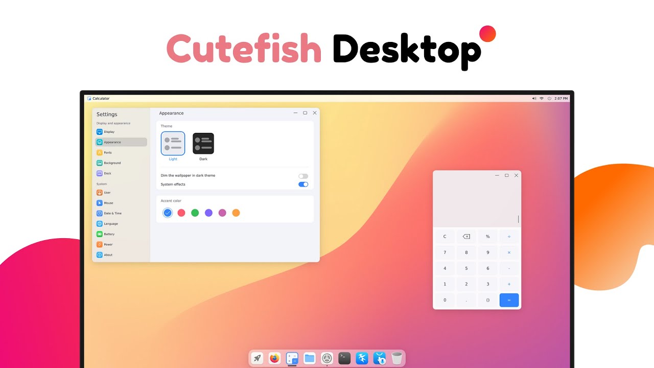 Окружение рабочего стола Cutefish | Совершенно новый рабочий стол Linux с потрясающим внешним вид...