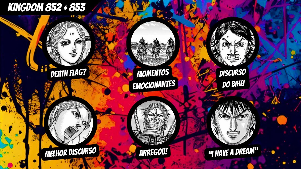 A MAIOR BATALHA DE KINGDOM VAI COMEÇAR | Kingdom 852 & 853