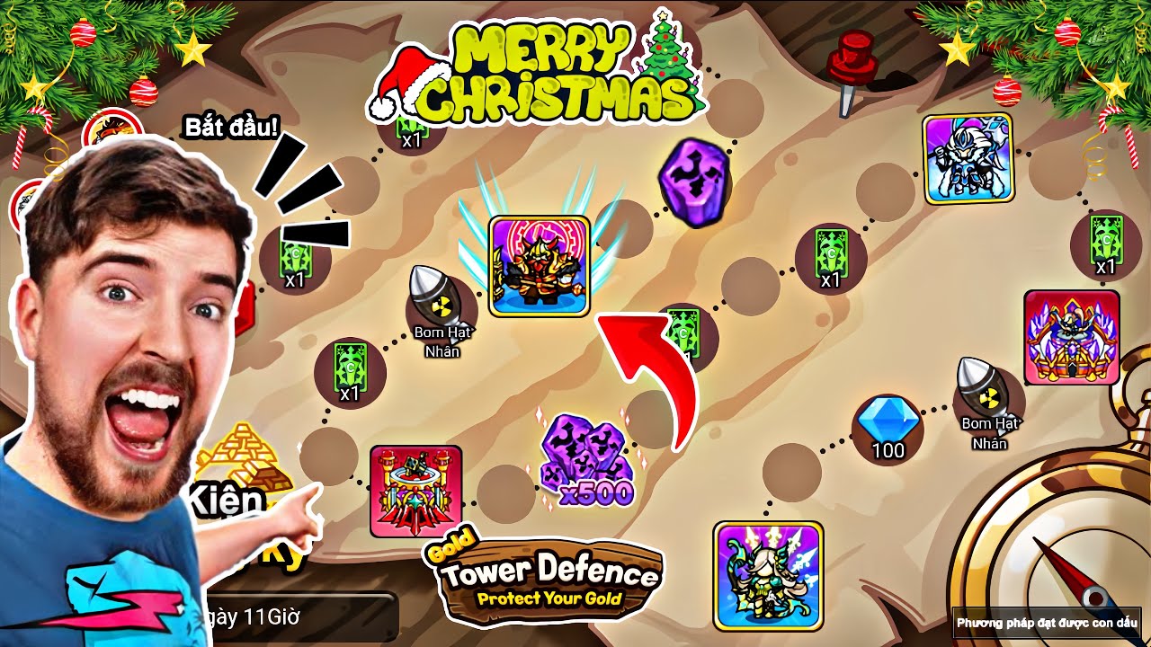 Sự Kiện Nhận Free Hero " DRAW " Toàn Sever | Gold Tower Defence | LMD Game