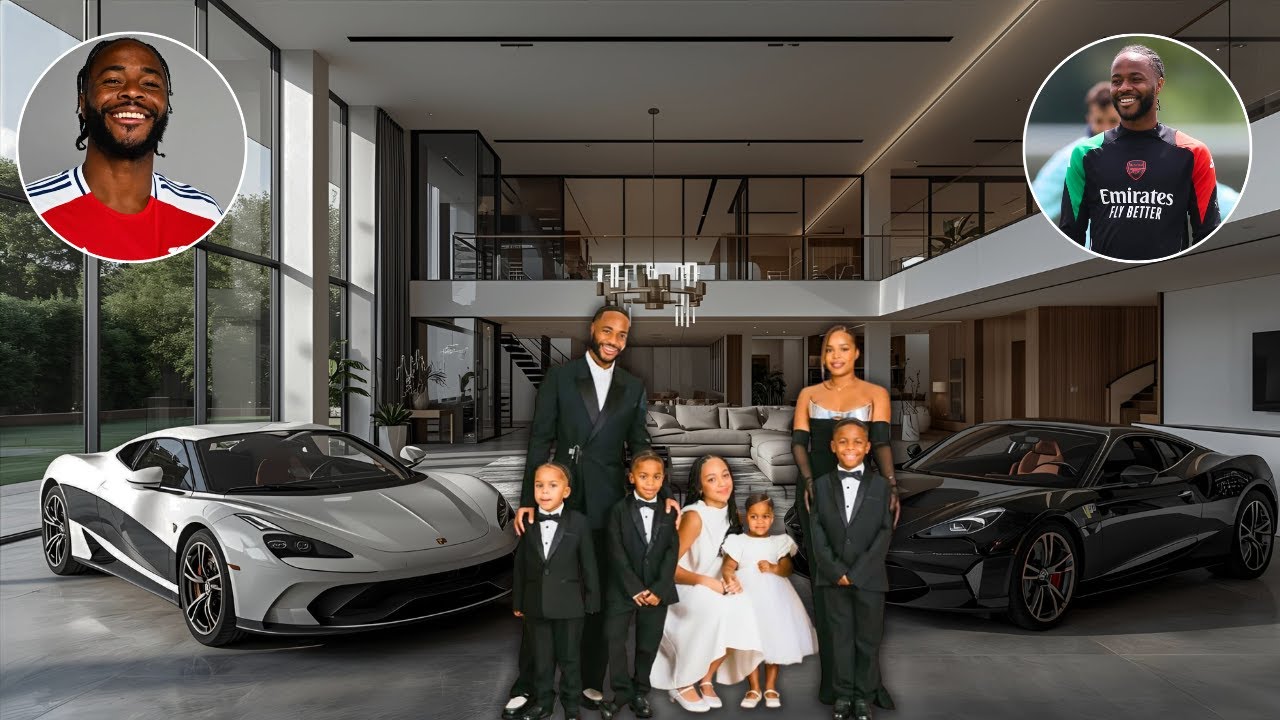 Raheem Sterling Luxury Homes 2025 🏡 | Inside the Jamaican Star’s Global Lifestyle & Mansions
