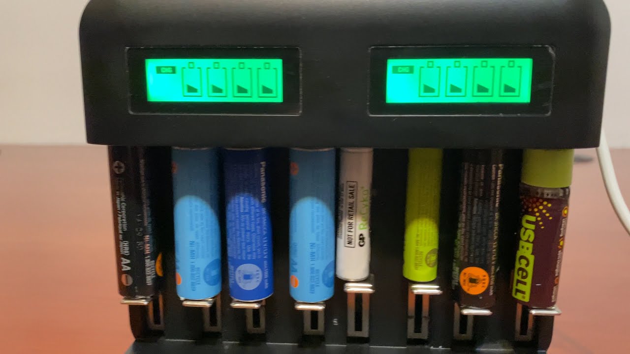 EBL LCD Universal Battery Charger -- Gadgetify