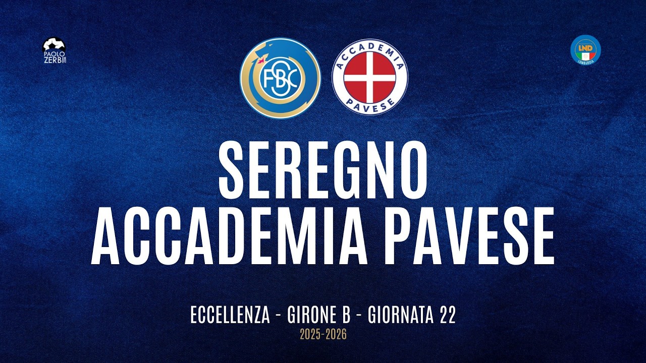 [HIGHLIGHTS] Eccellenza Girone B 25/26 | Giornata 22 | Seregno - Accademia Pavese