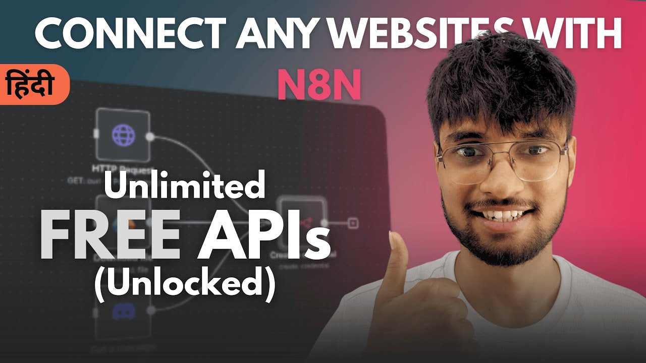 How to Get APIs for FREE in n8n | hindi tutorial | Image generation in n8n