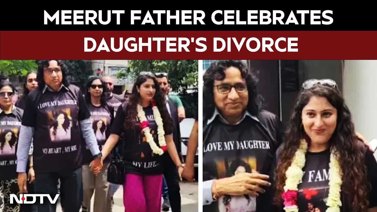 Meerut Divorce Case | Drums, Sweets, Support: Meerut Father Celebrates Daughter's Divorce