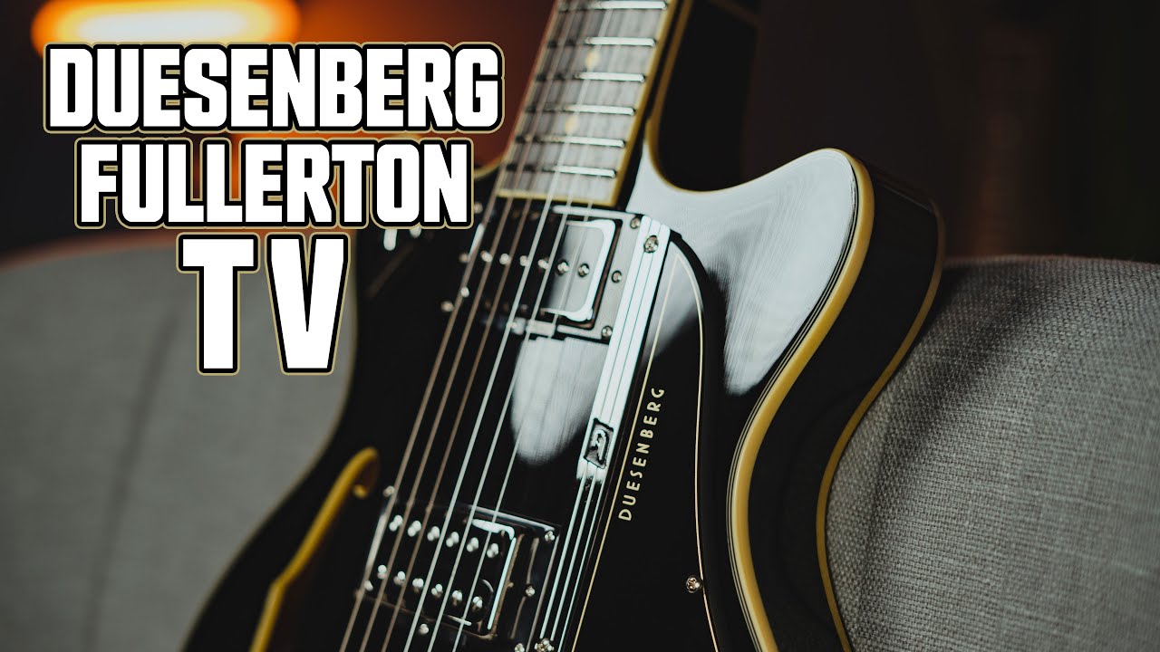 Duesenberg Fullerton TV I A Semi-Hollow beauty based on the Starplayer TV