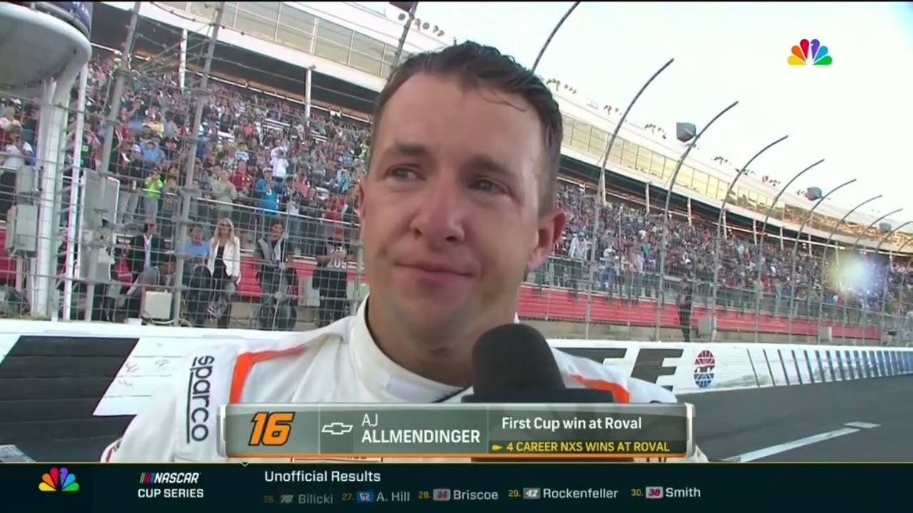 AJ ALLMENDINGER POST RACE INTERVIEW - 2023 BANK OF AMERICA 400 NASCAR AT CHARLOTTE
