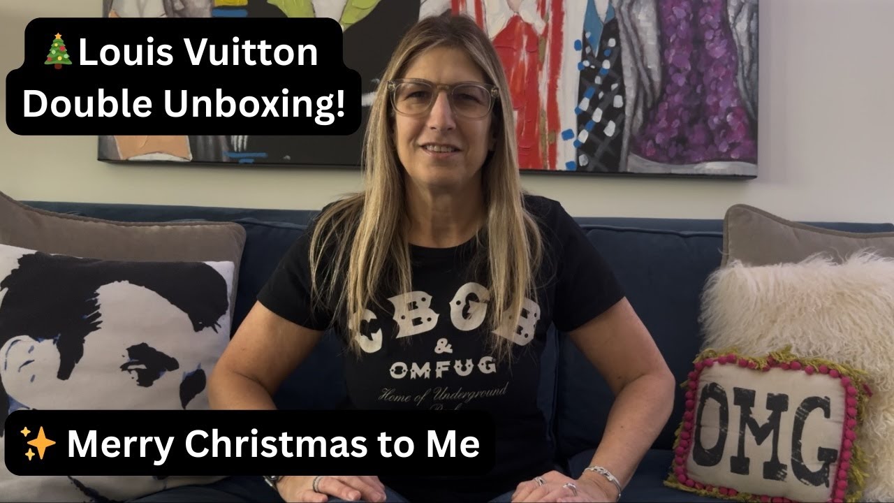 🎄 Распаковка двух товаров Louis Vuitton! С Рождеством меня! 🎁 | Посмотрим, что я получила!