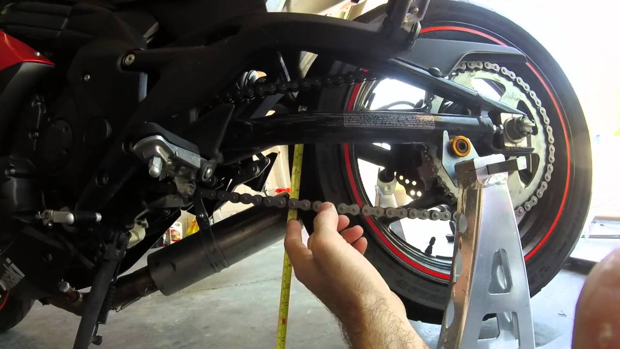 Adjusting Chain Slack On A Ninja 650
