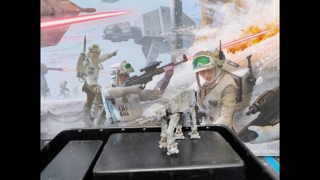 Star Wars: Battle of Hoth. AT AT painting tutorial
