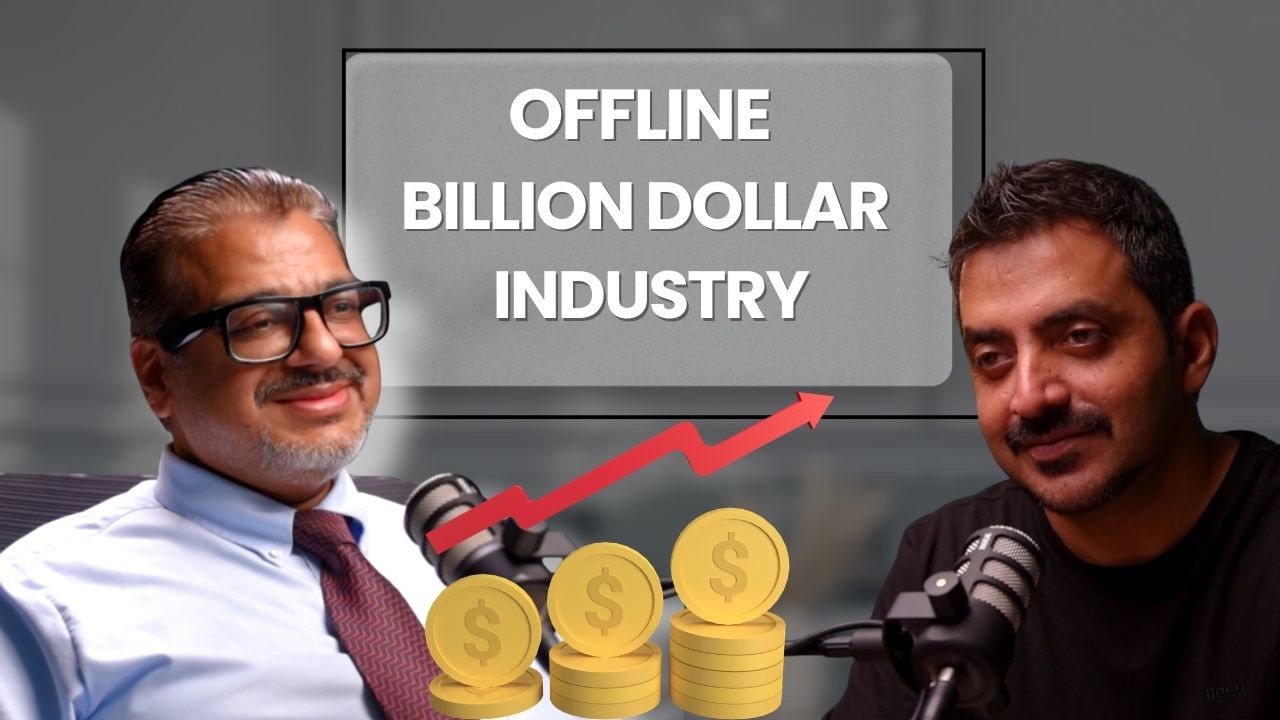 Offline Billion Dollar Industry | Khaliq Ahmad Minhas | Conversation with Aftab