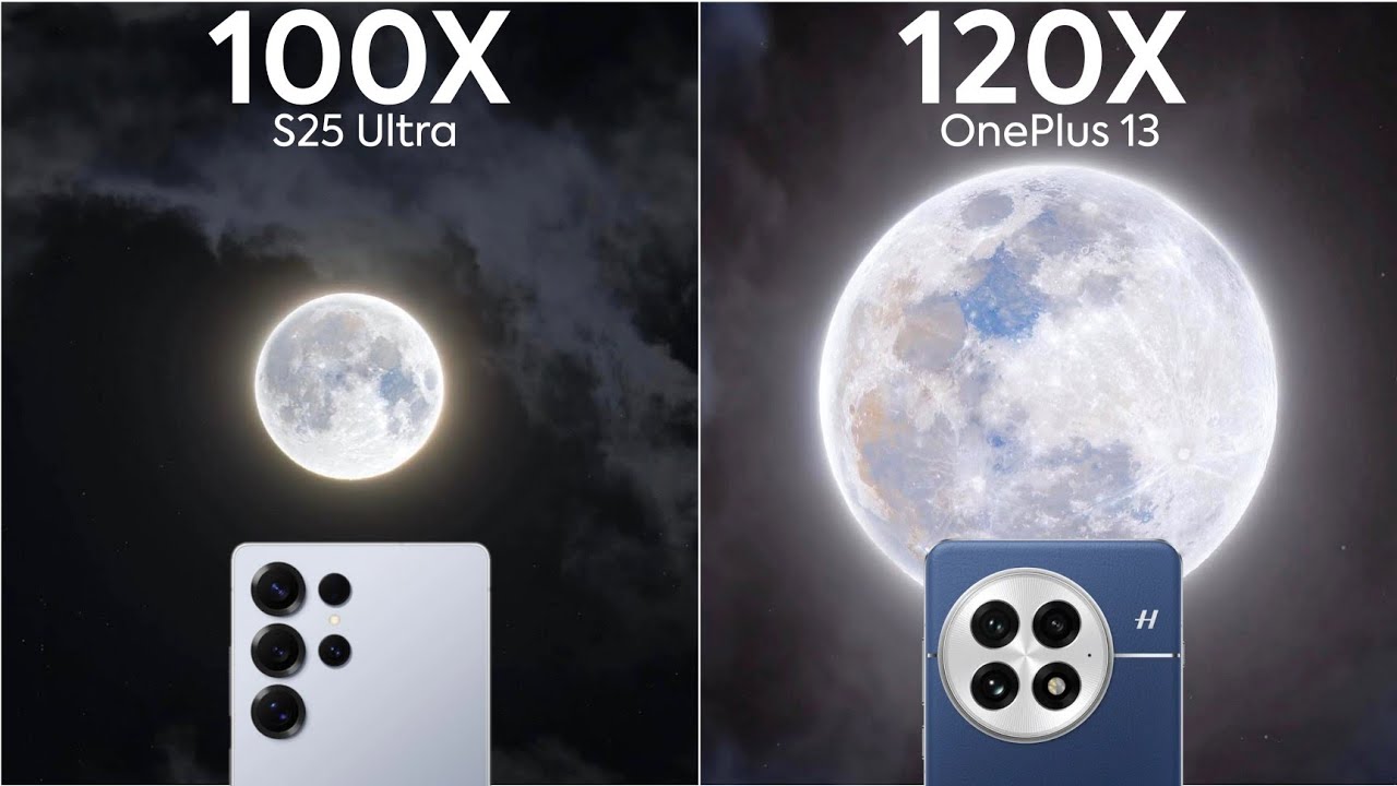 Samsung Galaxy S25 Ultra vs OnePlus 13 Live Zoom Test Comparison