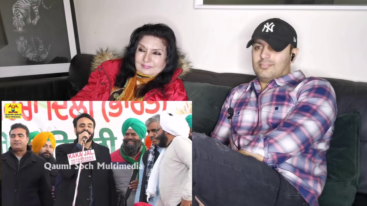REACTION : BABBU MAAN SPEECH AT TIKRI BORDER DELHI DHARNA