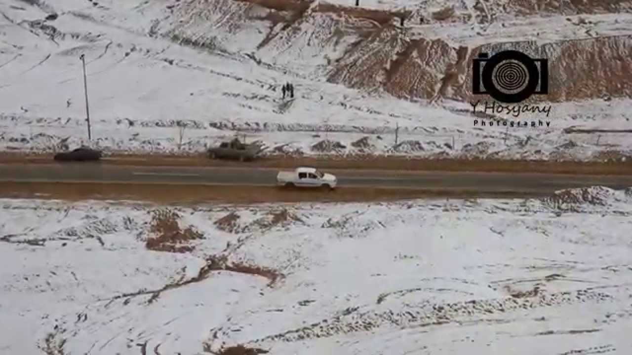 تغطية لثلوج محافظة دومة الجندل و الحماد 19/3/1436