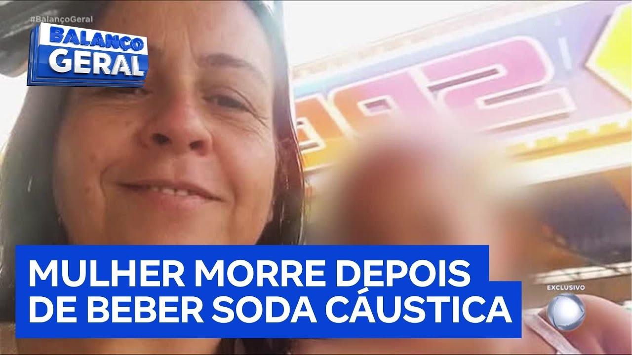 Mulher é encontrada morta após ser forçada pelo marido a ingerir soda cáustica