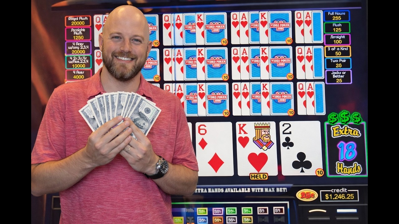 Is This Our New Favorite Video Poker Game? BIG Win Again!