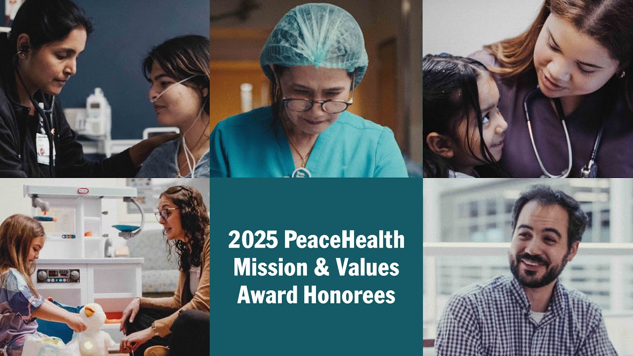 PeaceHealth 2025 Mission & Values Award Honorees