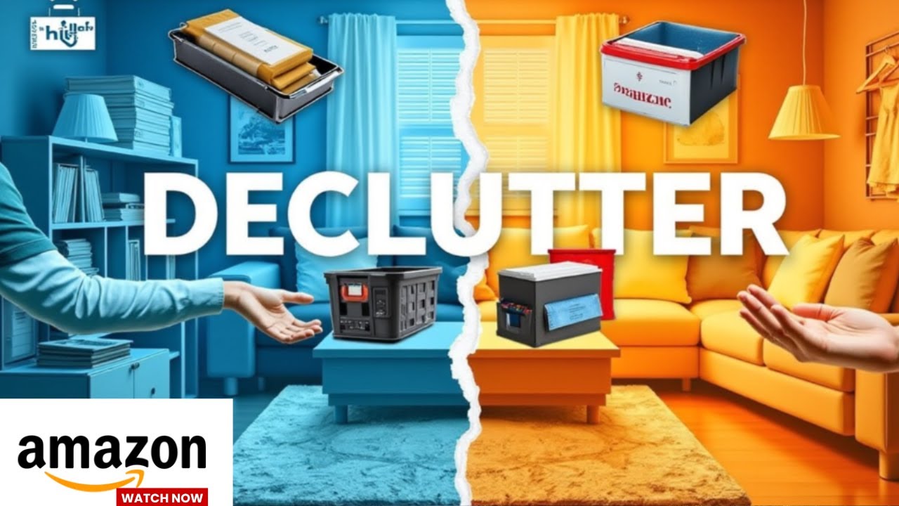 Home Organization Made Easy: Best Amazon Finds to Declutter Your Space