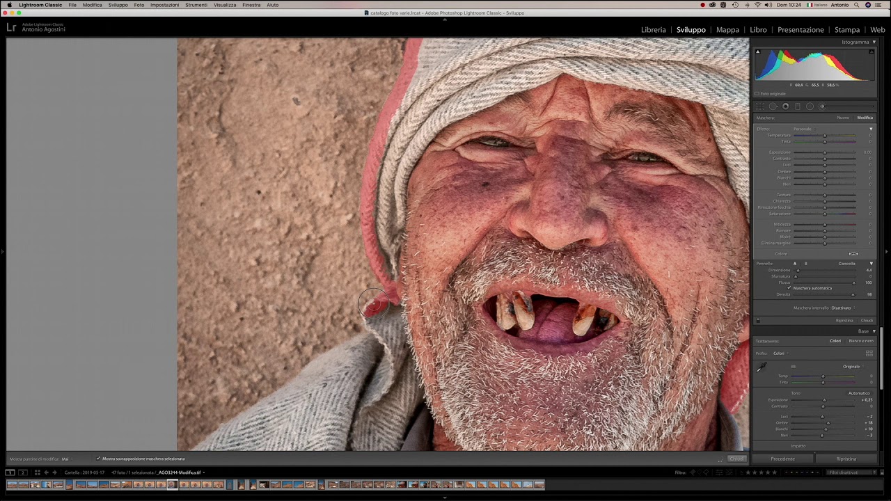 Lightroom facile 04 sostituzione colore