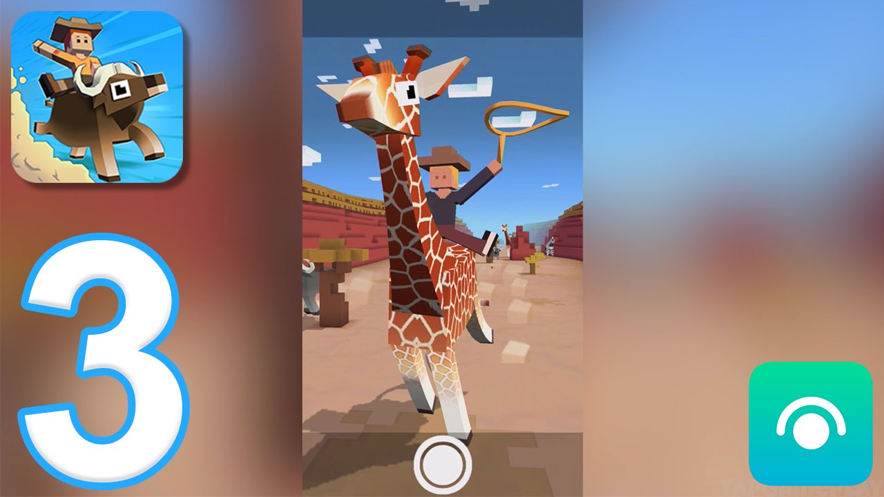 Rodeo Stampede - Gameplay Walkthrough Part 3 - Savannah (iOS, Android)