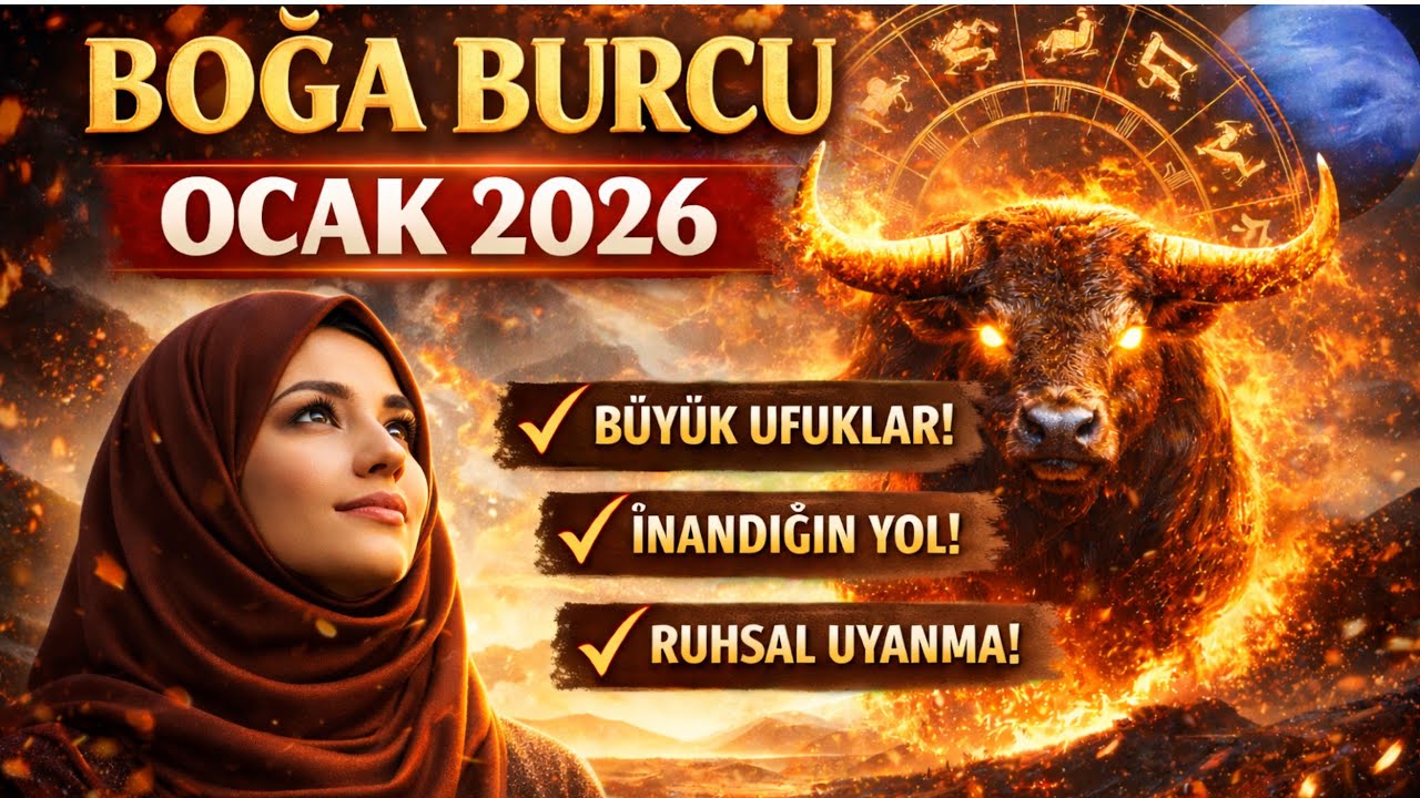 🔥 BOĞA BURCU OCAK 2026 🔥İNANDIĞIN YOL AÇILIYOR!  BÜYÜK KARARLAR KAPIDA 🌟GELECEK YENİDEN YAZILIYOR 🔑