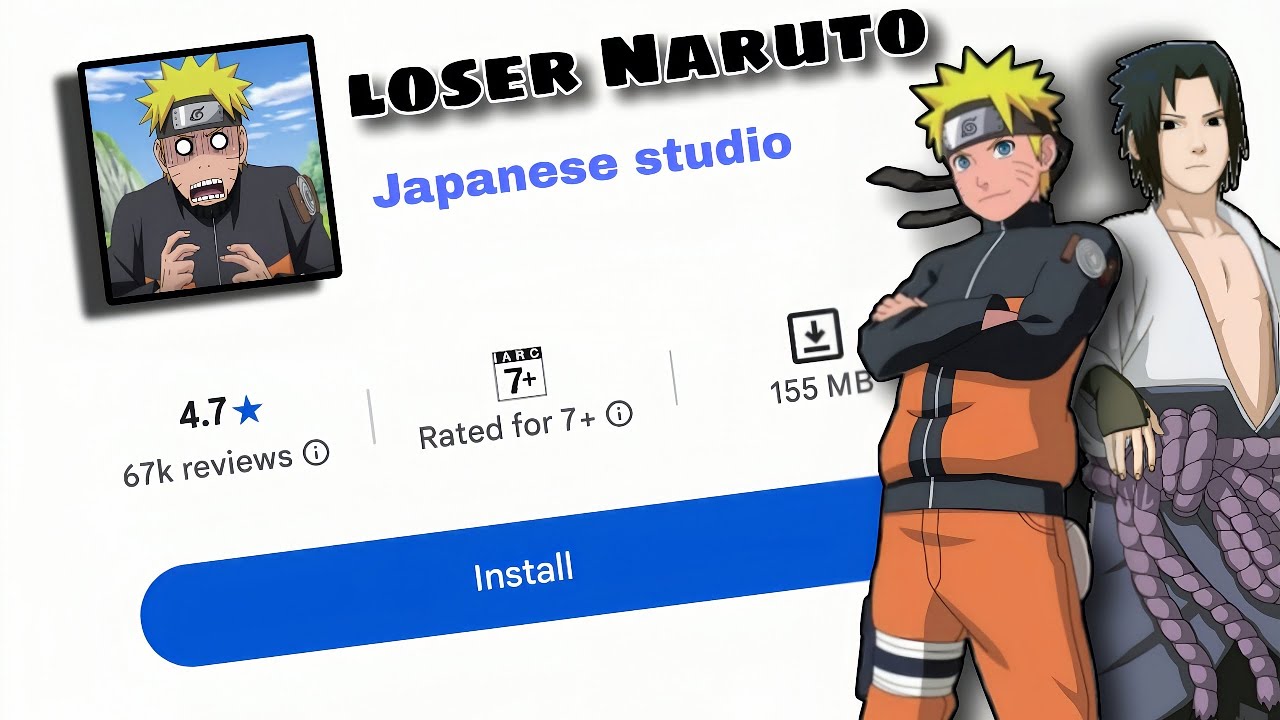 I TRIED NARUTO COPY GAMES OF PLAY STORE!!🤯