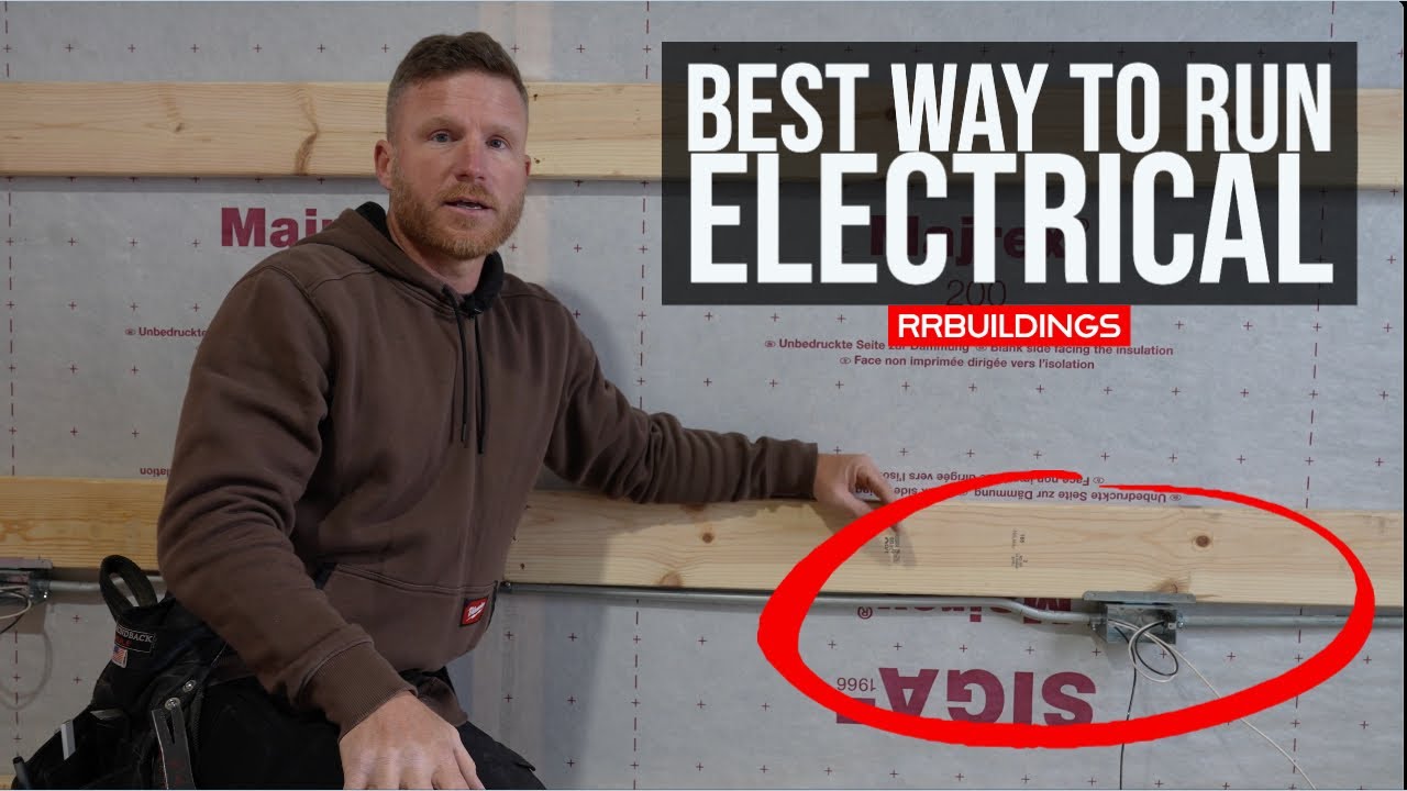 The BEST way to run ELECTRICAL in the BEST HOUSE