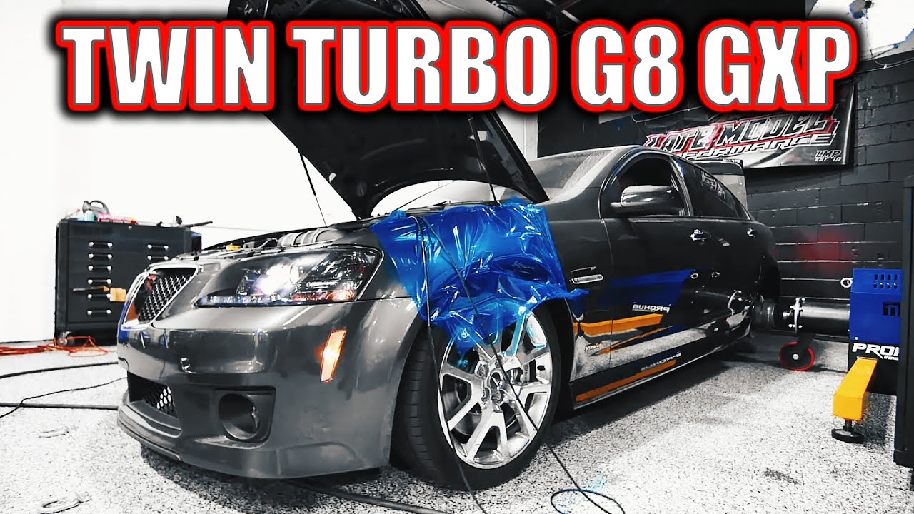 Twin Turbo G8 GXP Hits the Dyno!