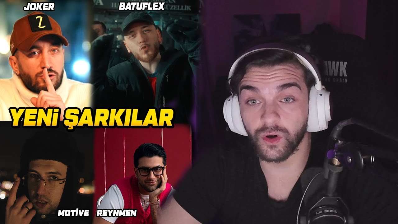 Ebonivon - Yeni Çıkan Şarkıları Dinliyor (Joker Diss,Batuflex,El Musto,Reynmen,Motive) 14 Şubat 2025
